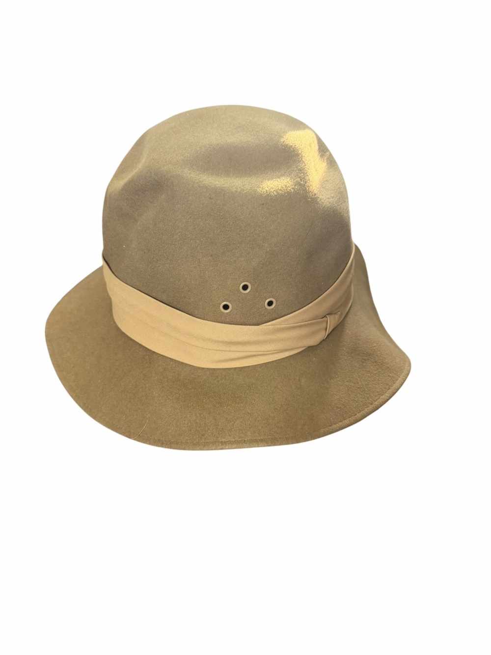 Cabela's Men’s Tan Bucket-Style Wool Hat with Band